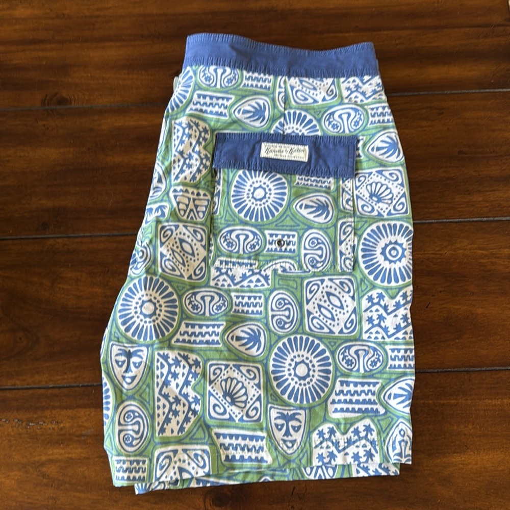 NEW💙🌴Kanvas by Katin heritage collection, Jade castaway, hybrid, swim trunk - Picture 5 of 8